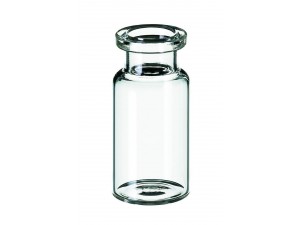 10mL Clear Glass, Rounded-flat Bottom, Crimp Headspace ND20 Vial