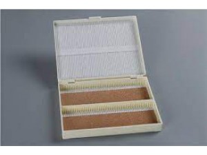 PLASTIC SLIDE STORAGE BOX FOR 100 PIECE OF SLIDE, CLEAR (HP4011) (PCS)