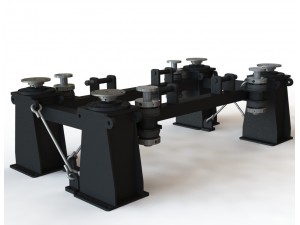 Vehicle-mounted optical table