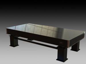 Air-floating pendulum vibration isolation optical table
