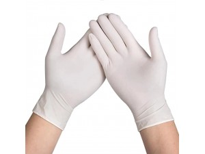 Non Sterile Natural Latex Examination Gloves